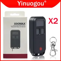 2PCS Chamberlain LiftMaster 890MAX Mini Key Chain Garage Door Remote Control Garage Door Opener For 891MAX 892MAX 893MAX 895MAX 1