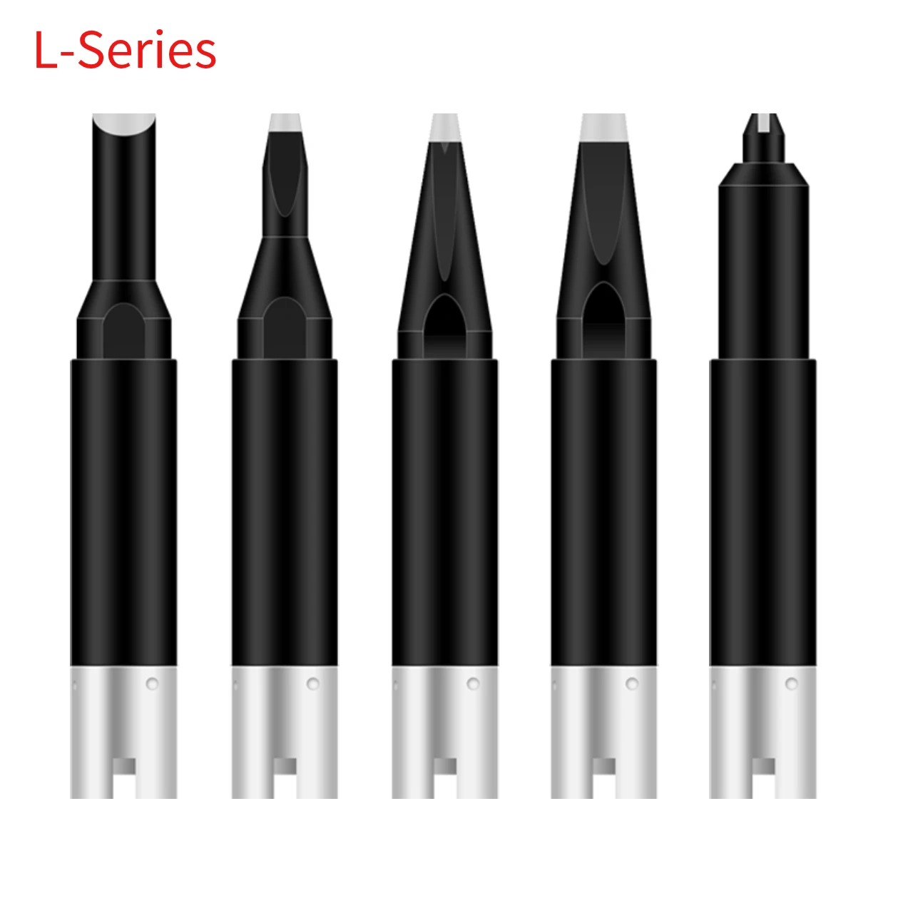 Soldering Iron Tip Pure Copper Lead Free L/Series for UNIX Soldering Machine Repair SMD IC PCB Soldering Tools