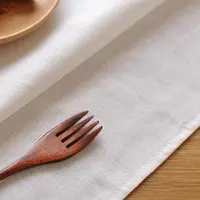 Set Of 6 40x40cm Table Cloth Napkins Durable Polyester Thicken Placemat Reusable for Kitchen Dining  Wedding Decoration 2