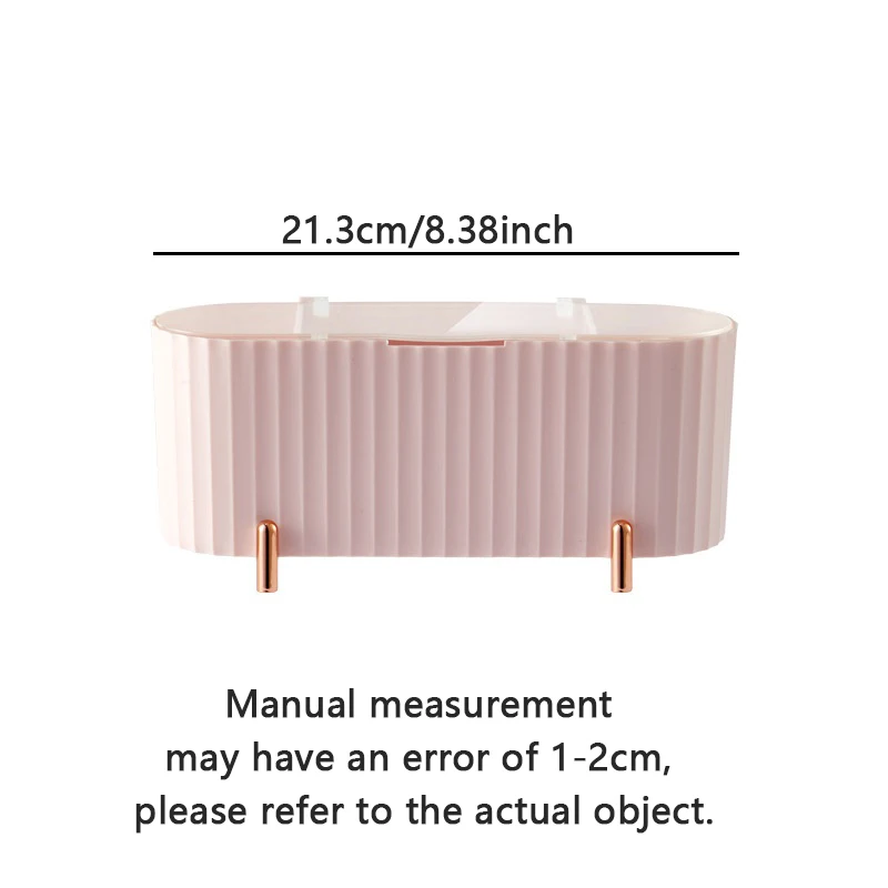1 قطعة ثلاثة شبكة صندوق تخزين مستحضرات التجميل شفا...