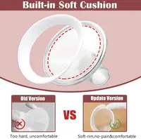 สถานที่แล้ว Soft RIM SHIELD และฐานปากกว้างเชื่อมต่อปั๊มสําหรับ Spectra S2 Spectra S1 9 PLUS Breastpumps อุปกรณ์เสริม 6