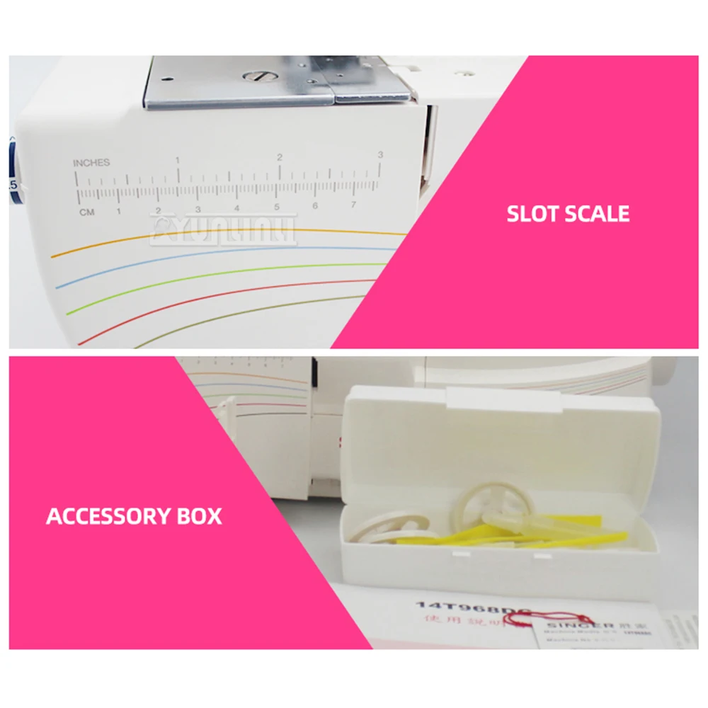 Three Needle Four Thread Lock Edge Overlock Stitching Machine Edge Cutting Device for Precision Sewing And Fabric Finishing
