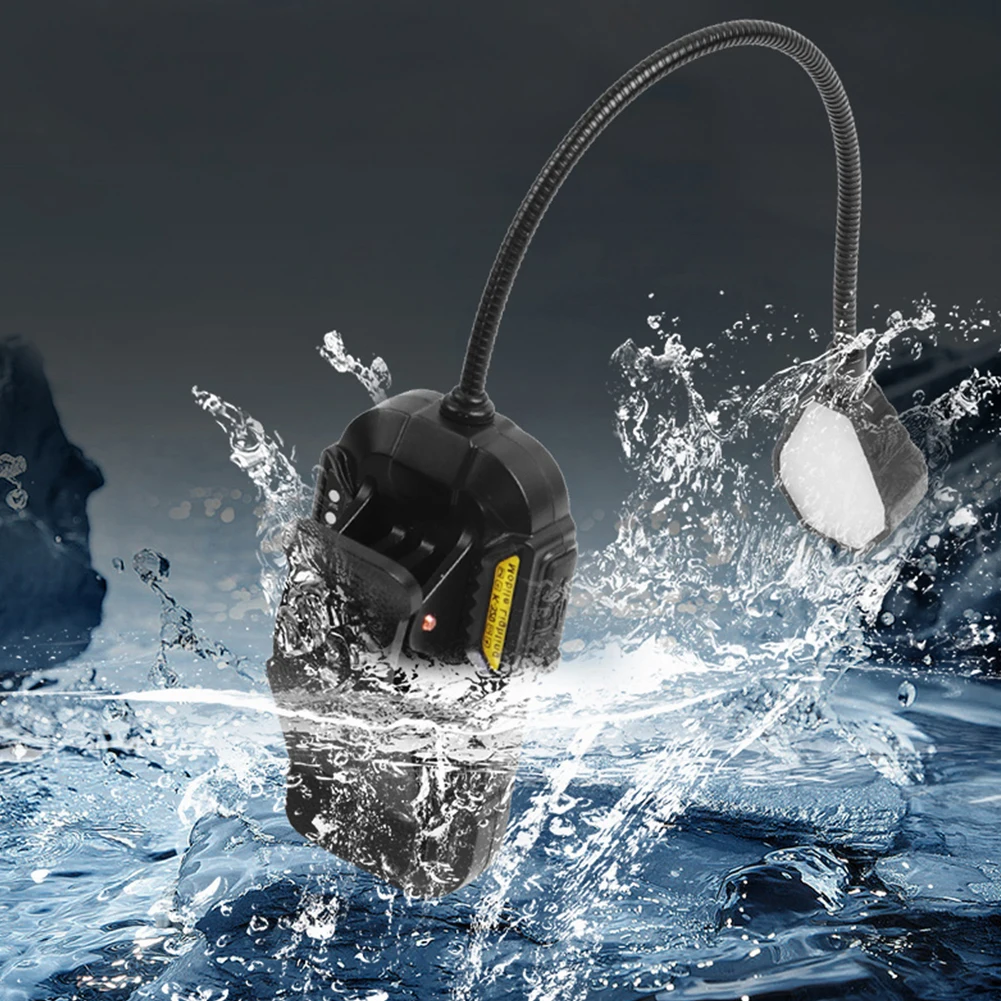Outdoors Clip On Light USB Rechargeable Reading Light Fishing With Battery Level Display 9led Red White Desk Lamp