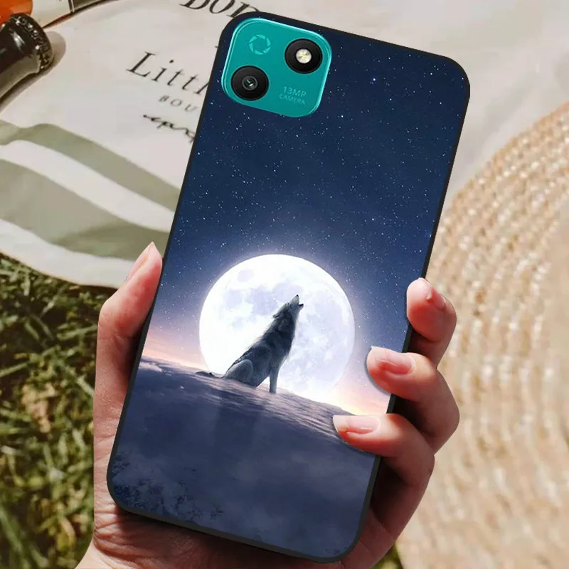 Shockproof Black Silicone TPU Phone Case Cover