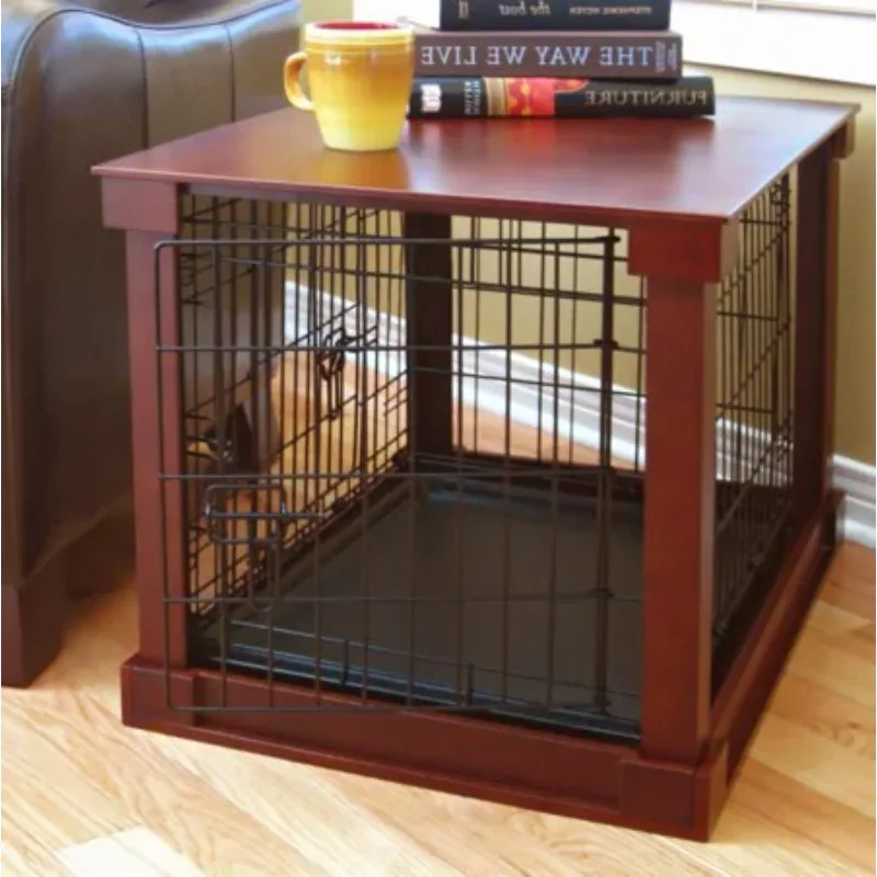 

Dog Crate End Table with Cover, Mahogany, Medium, 30L x 19W x 21H in.