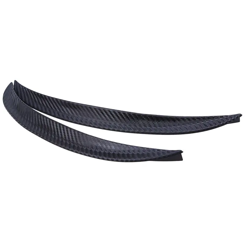 Wow 1 Paio 32Cm Ruote Universali In Fibra Di Carbonio Lip Fender Flares Car Trim Decoration