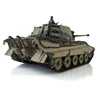 HENG LONG 1/16 7.0 Customized King Tiger RC Tank 3888A Barrel Recoil Metal Tracks Wheels Tiger II Steel Gearbox Bearing TH19745 3