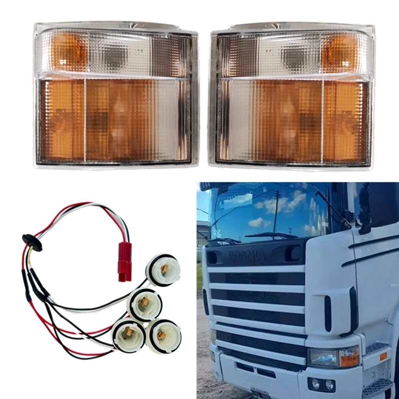 Custodia Per Indicatori Di Direzione Lh Rh Per Scania P420 G440 P410 P310 Oem 1385410 1387155 O Presa Sostituisce 1732515 1385411 1467007