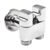 Zinc Alloy Angle Valve Wall Mount Toilet Bidet Sprayer Set One In Two Out Water Cleaning Sprayer For Bathroom Toilet Accessories 5