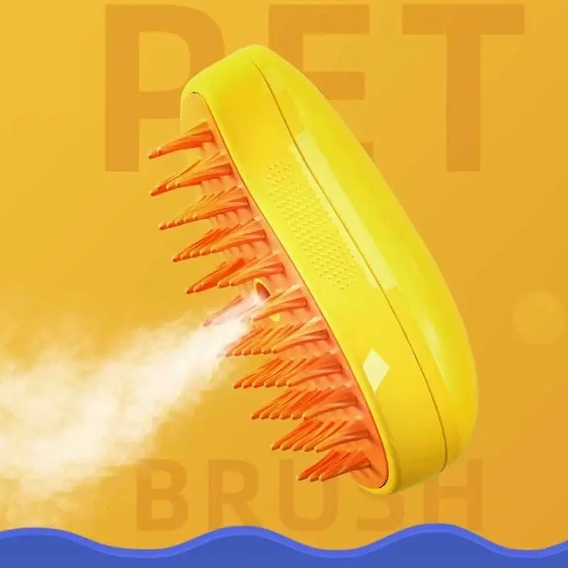 Pet Spray Massage Comb Cat Hair Comb Cat Dog De Floating Hair Anti Flying Brush Cleaner Bath Brush pet comb