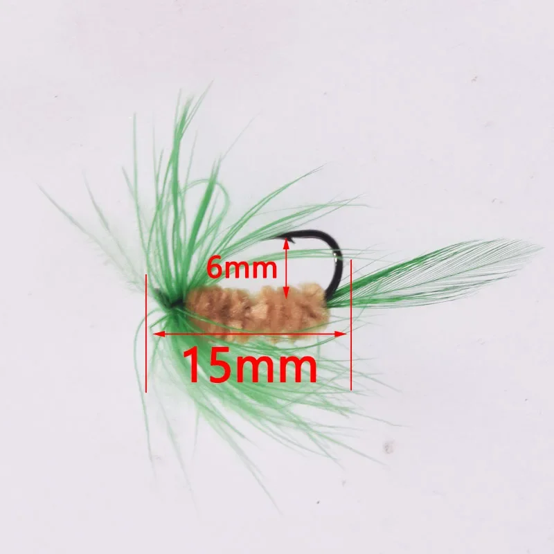 40pcs Leurre De Pêche à La Mouche Appât Artificiel Mouche