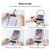 Transparent Waterproof PVC Mobile Phone Bag for Diving Swimming Portable Mobile Phone Case Floating Underwater Protector 6