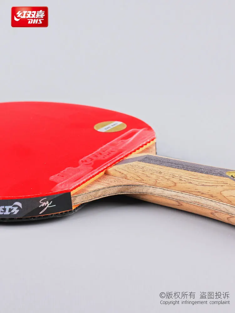 thumbnail image 2 of Professional Table Tennis Bat Blade Racket Set Long Short Handle Ping 2 of 12