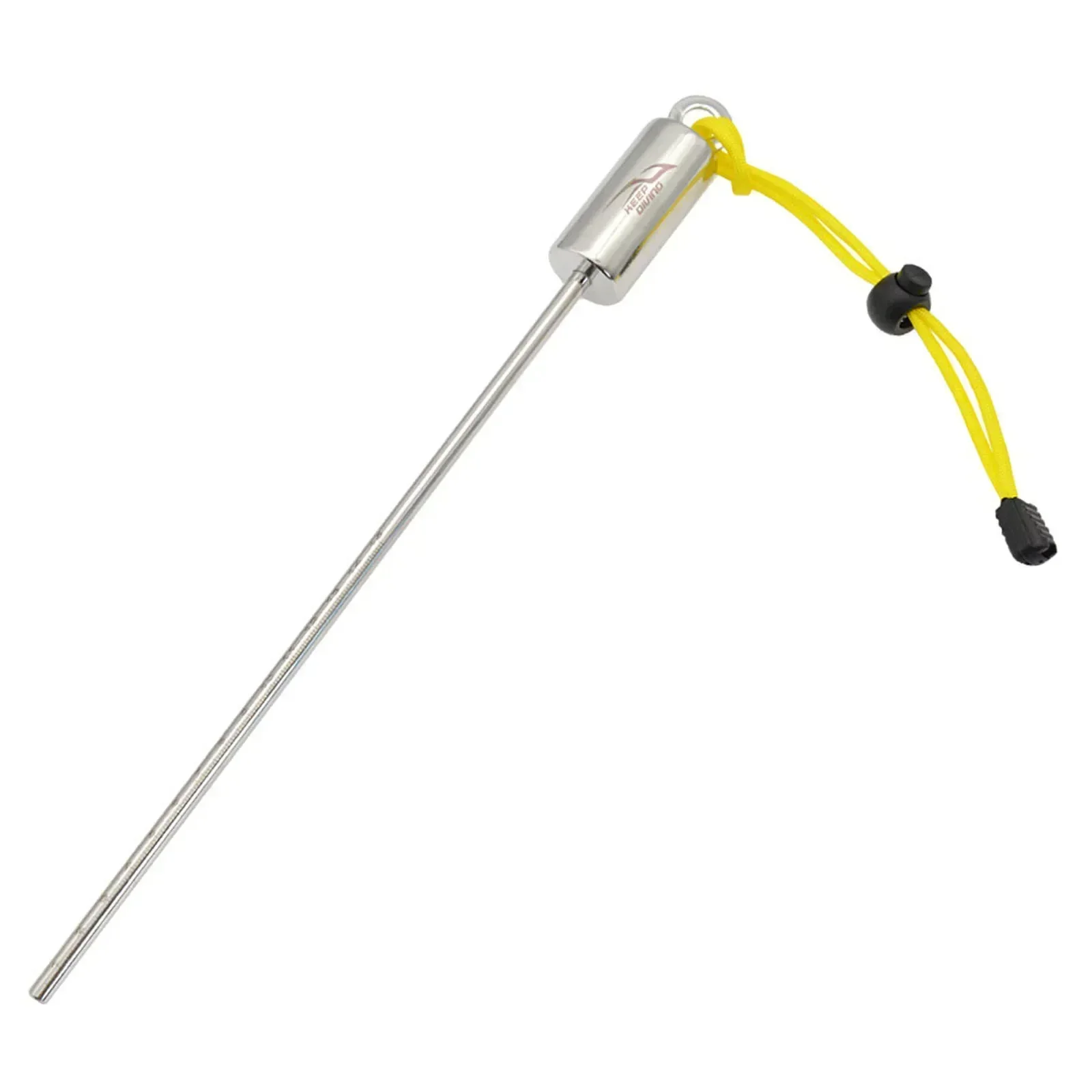 Ding Stick Diving Pointer Rod Diving Accessories Stainless Steel White/black/orange/yellow Underwater Probe New Practical 5