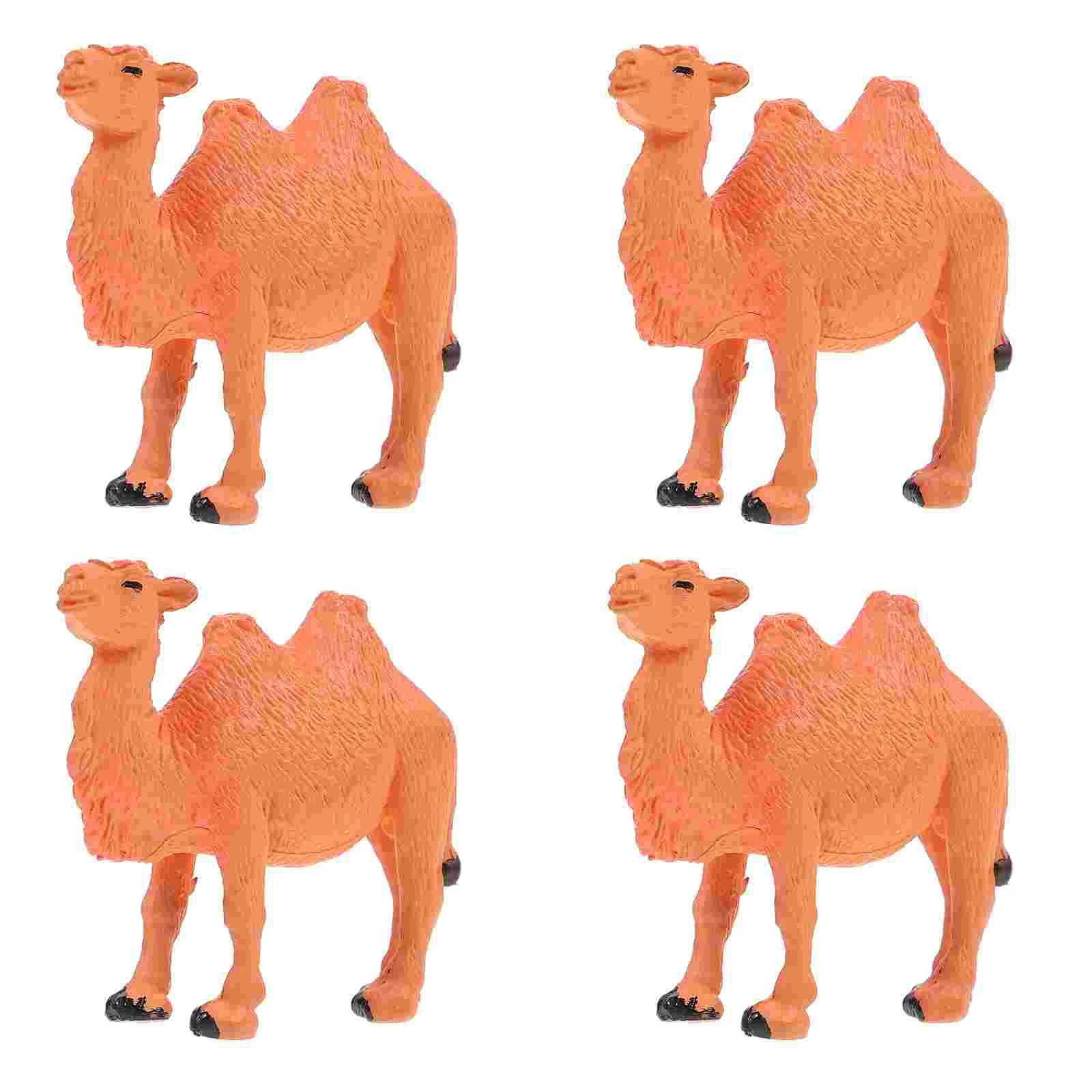 

Miniature Camel Models Simulation Camel Figurine Desert Wild Animal Statues Micro Landscape Desktop Ornaments Kids Toy
