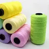 220m Polyester Yarn Knitted Crochet Cords DIY round Rope Nylon Thread for Handbag Basket Purse Hat Making 1