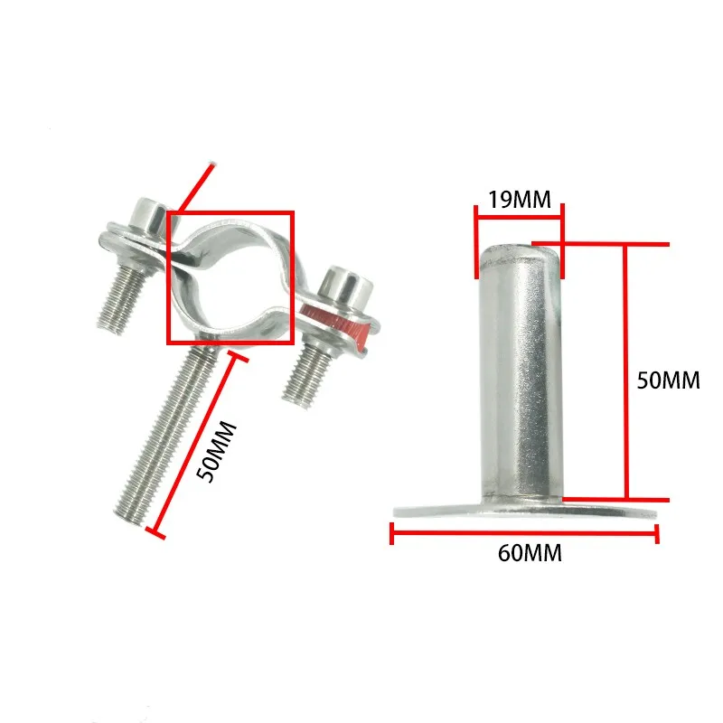 15 Pezzi 60mm Morsetto Per Tubi 304 In Acciaio Inossidabile Tipo U Morsetto Di Fissaggio Morsetto Per Condotto Tubo E Cavo Staffa Per Tubo 15 M60 Oxq