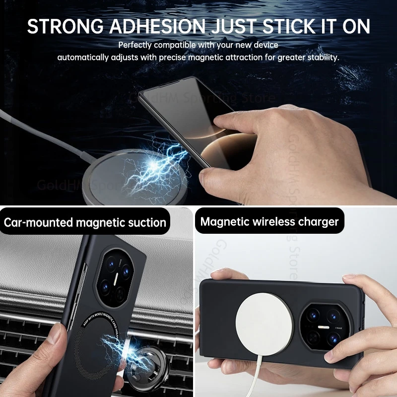 Matte Candy Solid Color Frameless Plastic Magsafe-Compatible Wireless Charging Case
