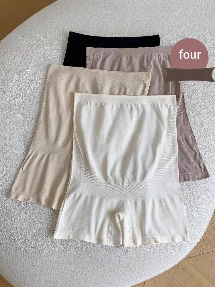 New Pregnant Women Shorts Pregnant Yoga Pants Safety Pants Anti-naked Women Anti-bacterial Crotch Belly Slimming