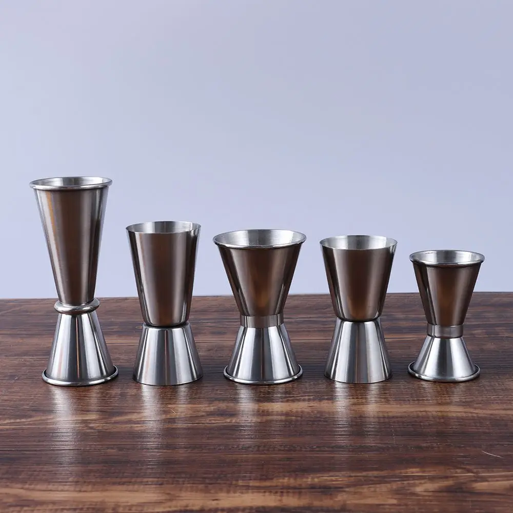 Description Picture 3 of itemStainless Steel Cocktail Shaker Multi-size Measure Cup Dual Shot Drink Spirit Measure Jigger Kitchen Gadgets For Party Bar Club