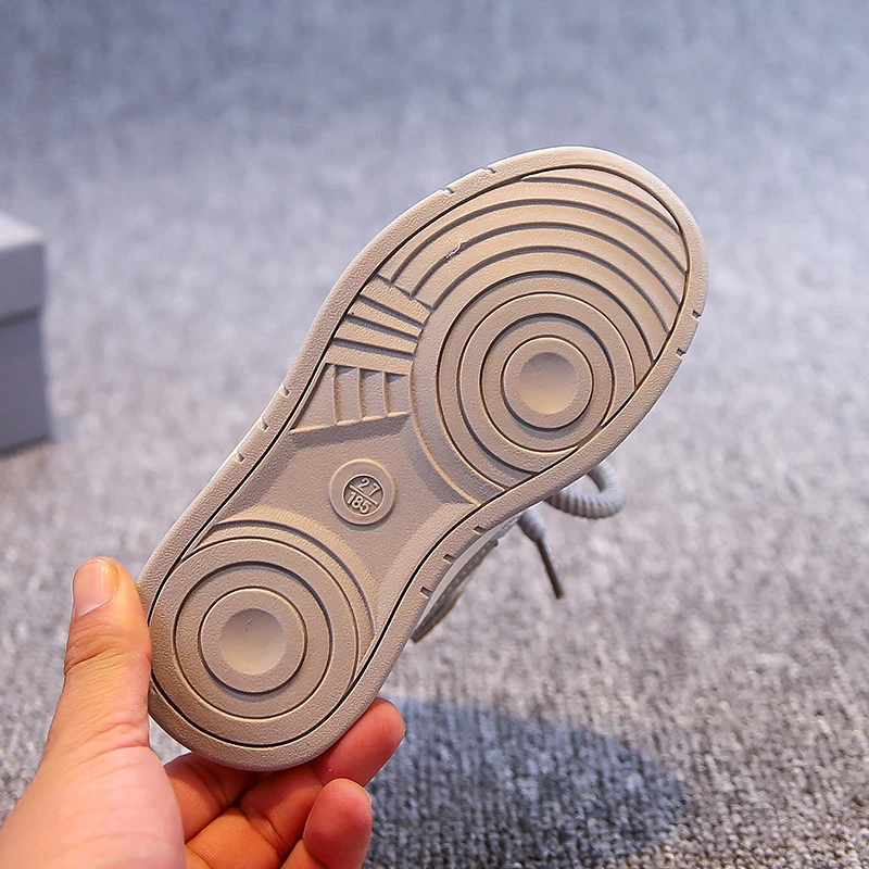 Kids Soft Sole High Top Athletic Shoes for School