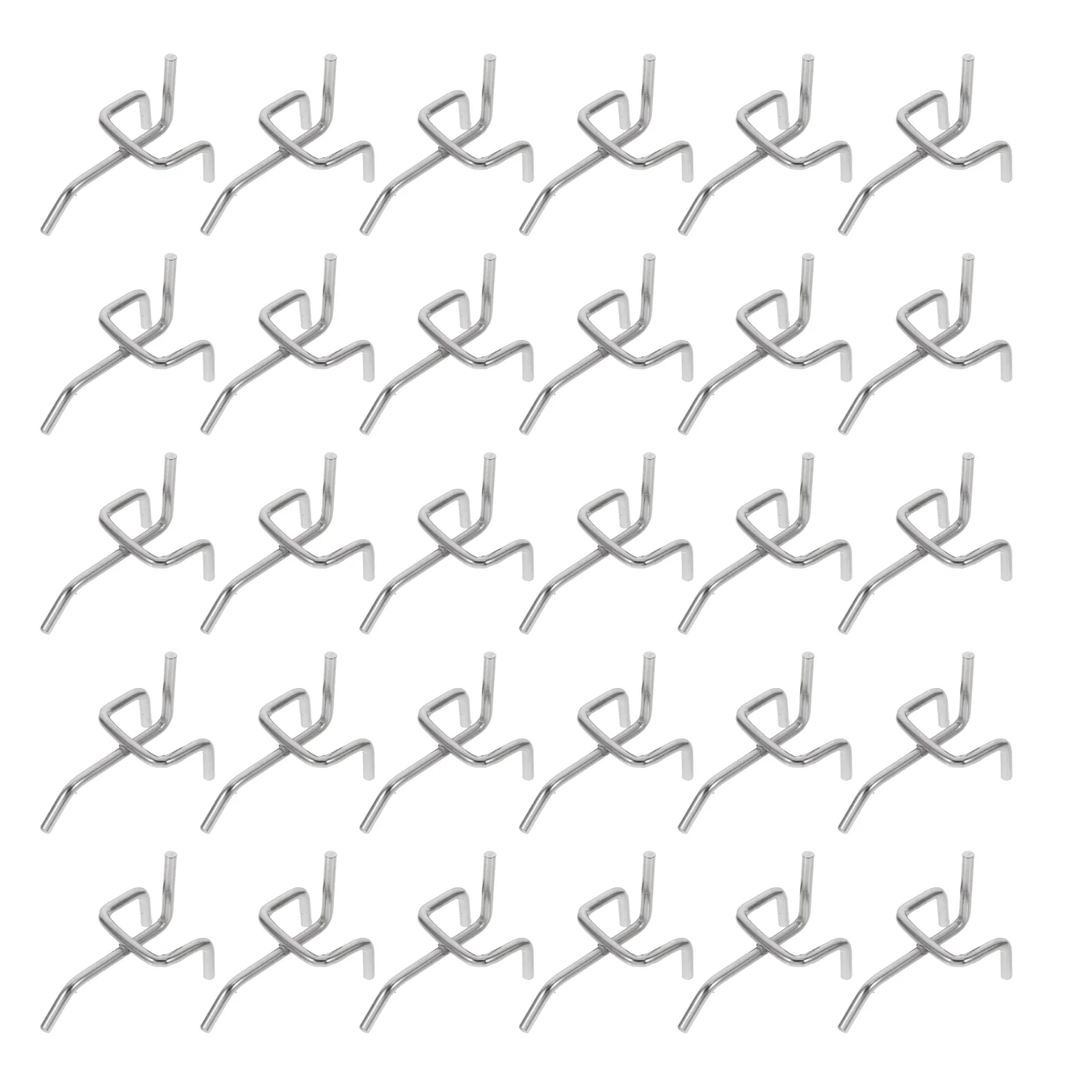 

50 Pcs Hanging Hooks for Pocket Bathroom Hangers Door Bag Back Heavy Duty