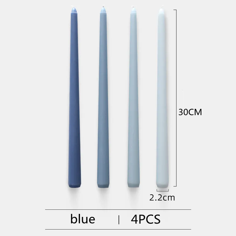 Candele Coniche 10 Pollici - Senza Profumo E Antigoccia - Set Da 14 Pezzi - Cera Paraffina - Foto 8