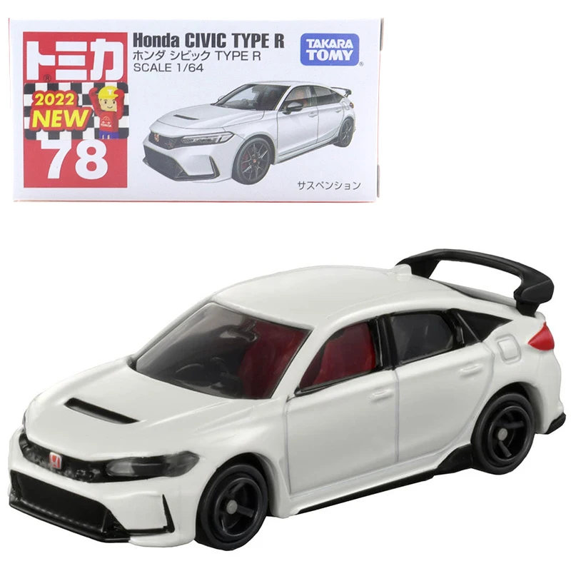 

Takara Tomy Tomica No.78 Honda Civic Type R 1:64 Car Model Reproduction Series Children Christmas Gift Boys and Girls Toys