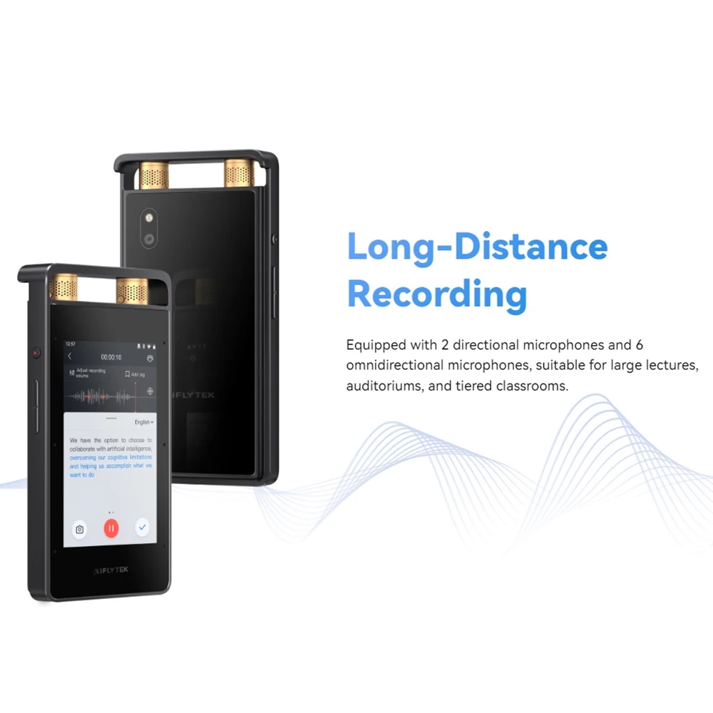 iFlytek Smart Voice Recorder SR502 2G 32G HD Color Screen