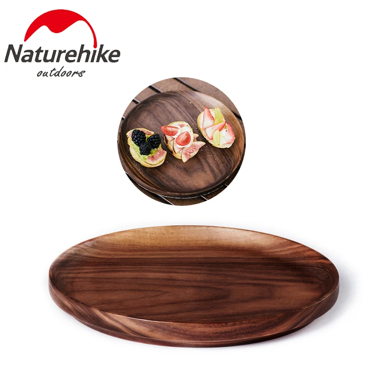 

Тарелка Naturehike из черного ореха Ультралегкая, 225 г