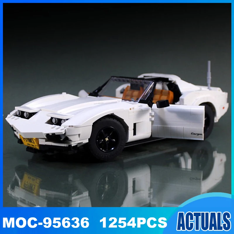 

DIY Car MOC White Super Sports Car Compatible 10295 Blocks Bricks Educational Puzzle Toys Birthday Gifts (PDF INSTRUCTION)