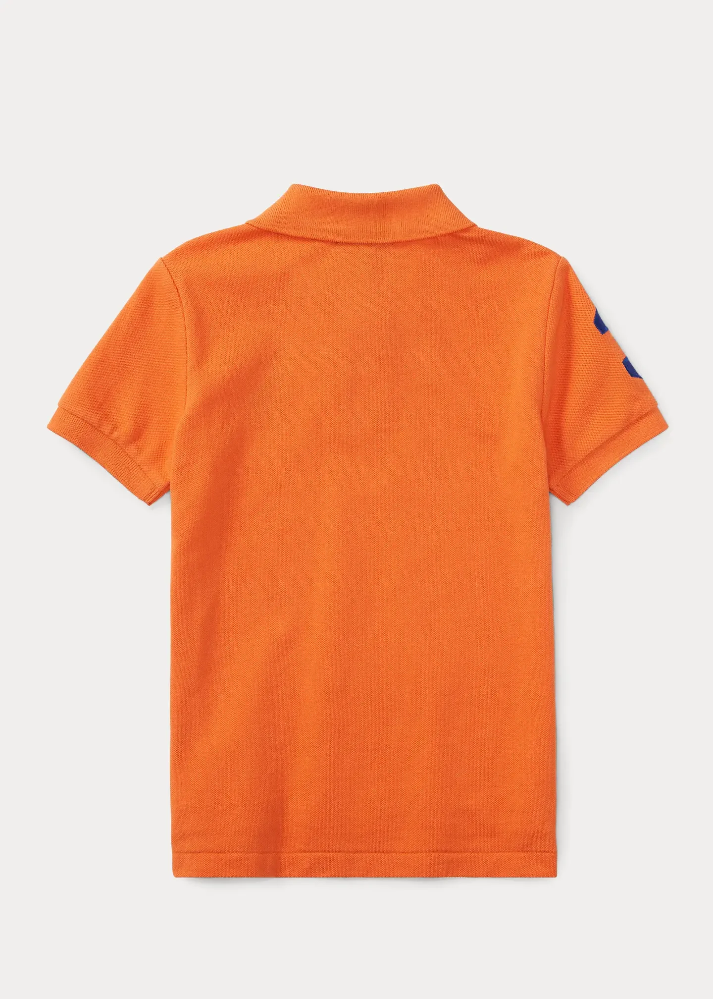 Description Picture 3 of itemSolid Lapel Top Polo Top Children's Wear Short Sleeve Big Pony Shirt Cotton Embroidered Homme Kids Casual Clothes For Kid's