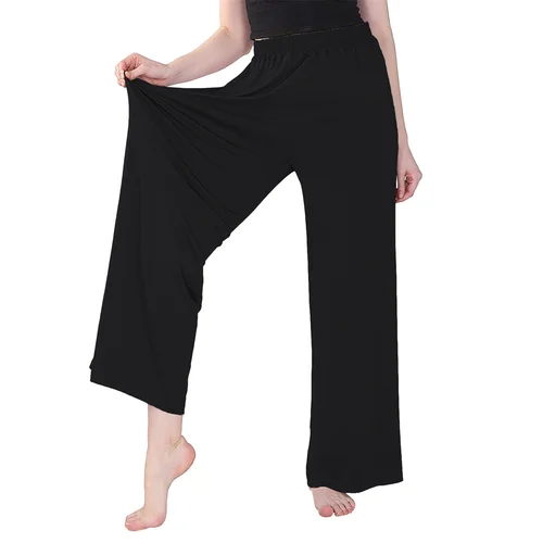 플러스 사이즈 6XL 7XL 잠옷 바지 여성 봄 여름 코튼 잠옷 수면 바지 솔리드 컬러 캐주얼 Loungewear 가정 의류 5