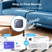 UGREEN Smart Finder For Apple Find My & Find Hub App Android Bluetooth Tracker Card