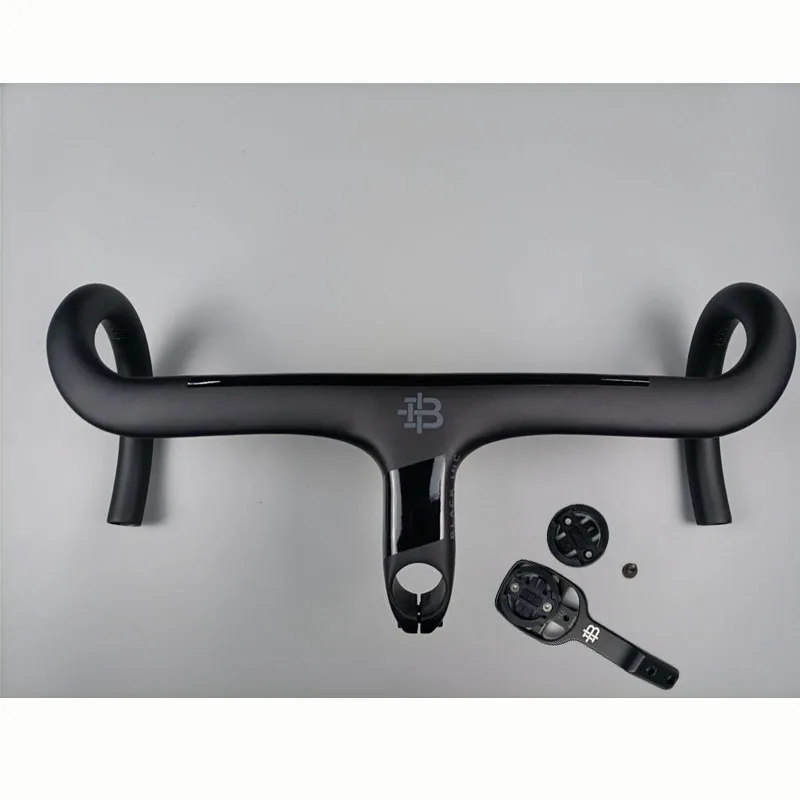 Matte Black Inc Carbon Handlebar 380/400/420/440mm Road Bicycle Handlebars Bikes Accessories
