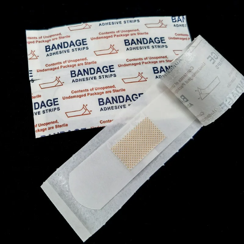 

50pcs/set Transparent Band Aid Skin Patch for Wound Dressing Plaster First Aid Strips Tape PE Breathable Adhesive Bandages