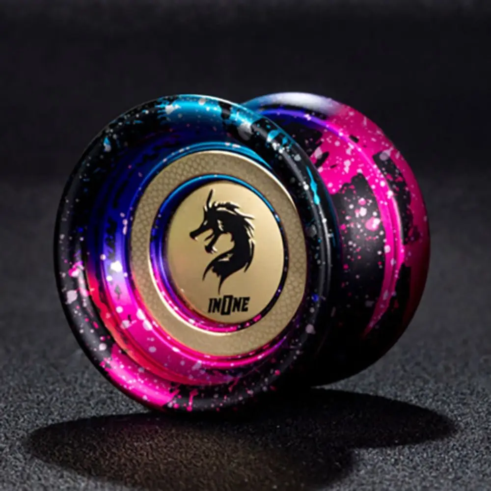 Simplicity Cartoon 1A Yoyo Concentration Fall Prevention Metal Yoyo Durable Wear-resistant Children's Toys