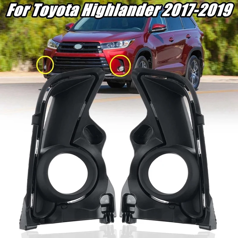 

1 пара, передний бампер для Toyota Highlander 2017-2019