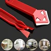 Practical Floor Cleaner Tile Cleaner Surface Glue Residue Spatula Mini Caulk Removal Tool Hand Tool Scraper Utility Tool 4