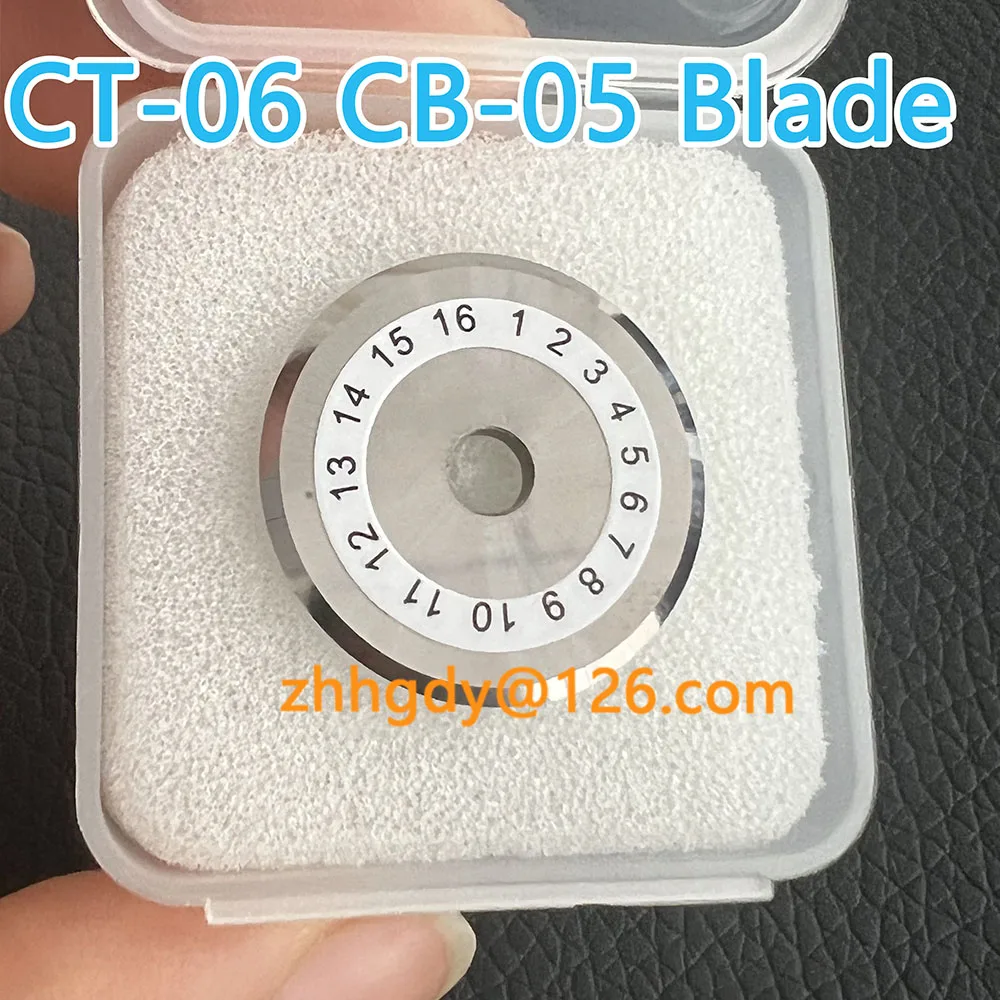 CT-06 CB-05  High Precision Optical Fiber Cutting Blade Replacement of Spare Blade