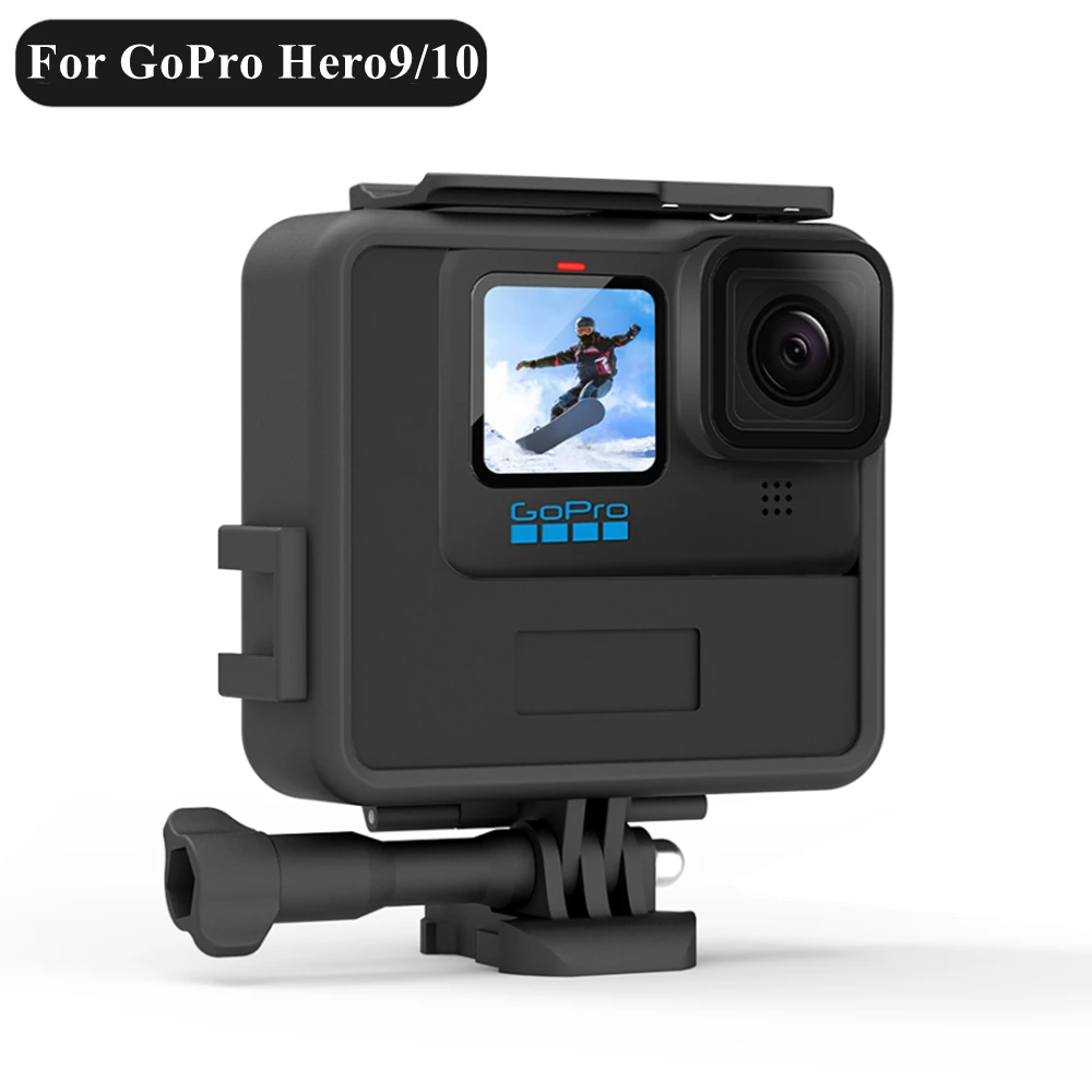4800mAh Battery For Gopro Hero 9 10 Rechargeable External Action Camera Accessories Protective Case Cover Housing Cage Batteries |