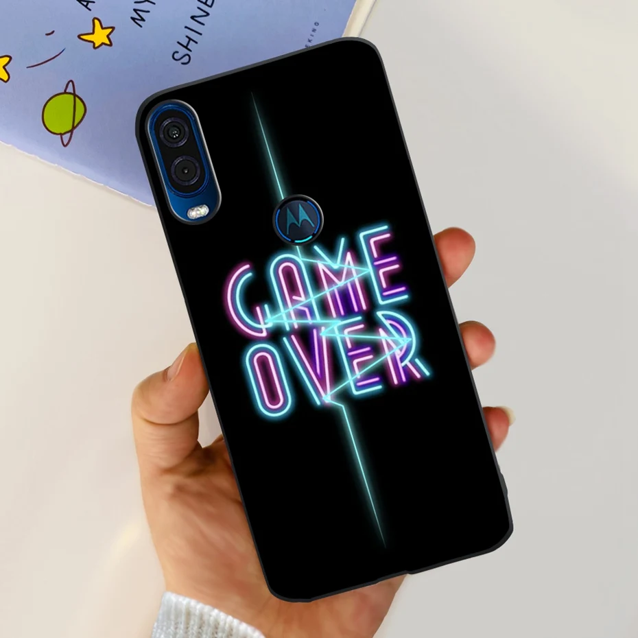 Cute Flower Cat Painted Soft Silicone Phone Case Cover