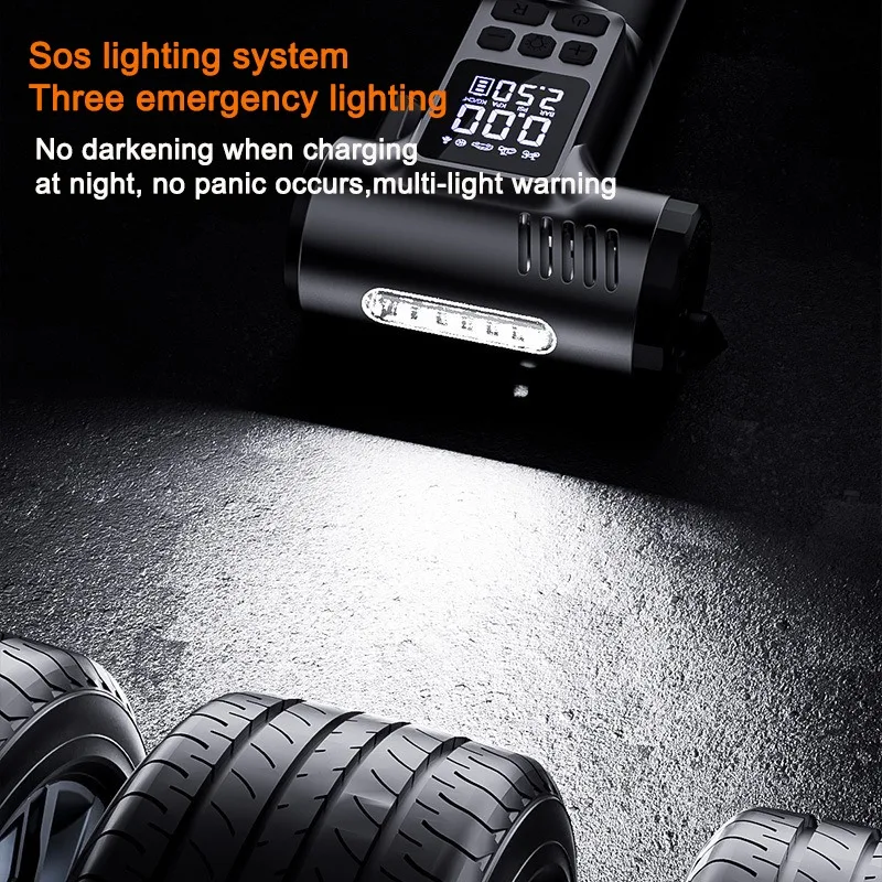 2-in-1 ���� ���� ���� �������� ���� (������ġ ����) �޴�� ���� 150PSI Ÿ�̾� ���� ���Ա� LED ����Ʈ ������Ʈ Ŀ��