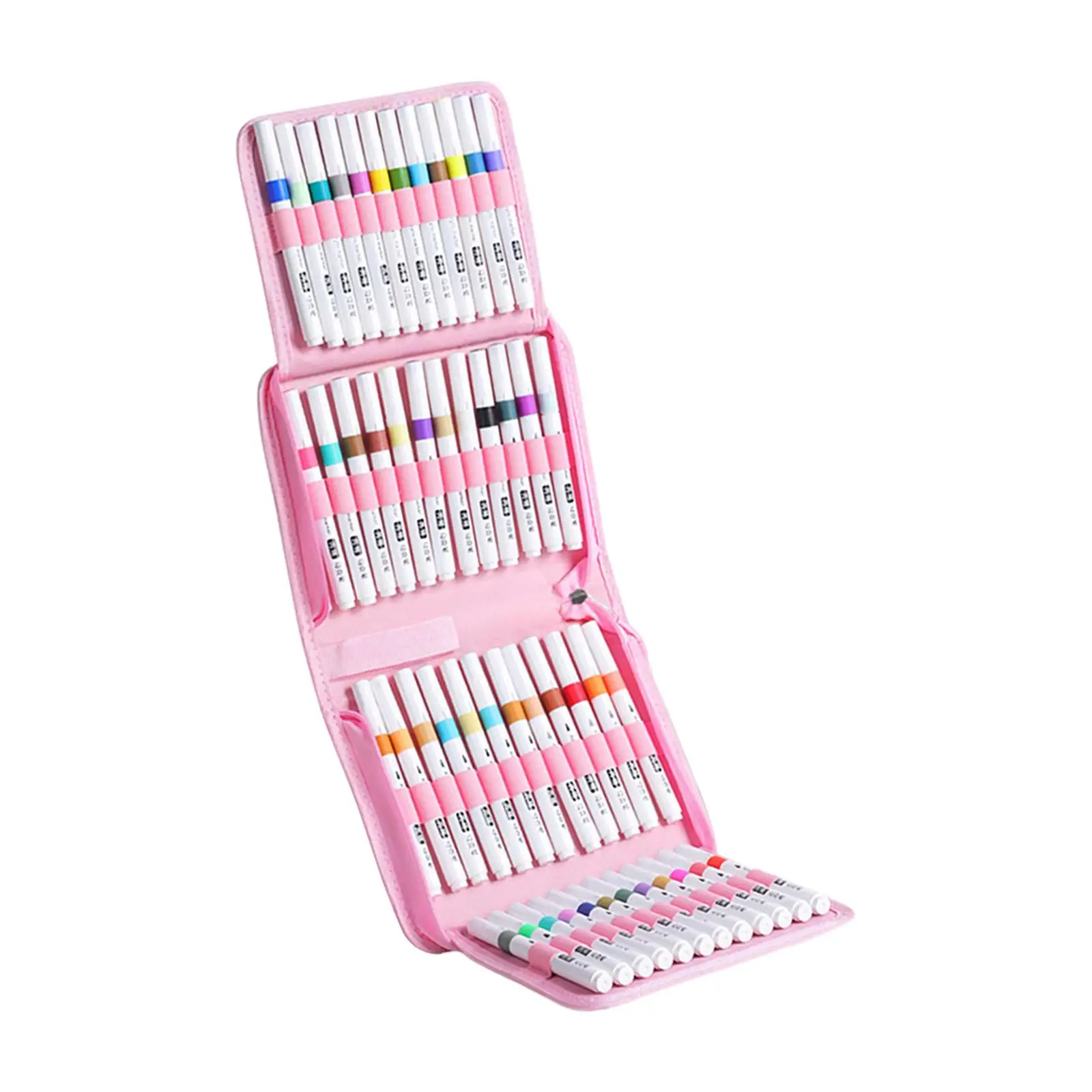 

48x Acrylic Paint Markers Colored Pens Marker Pen Set Drawing Markers for Stone Canvas Rock Painting Wood Art Crafting Supplies