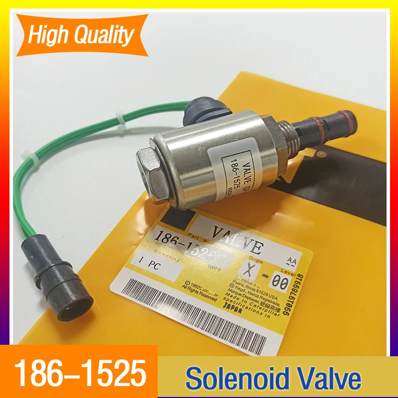 Construction Machinery Parts Valve Group Solenoid 186-1525 1861525 for Caterpillar Cat 120H 140H 160H D8R