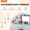 VEVOR Pretend Play Cooking Toy for Kids Chef Playset Kitchen Accessories with Lights & Sounds for Toddles Girls Boys Ages 3+ 2