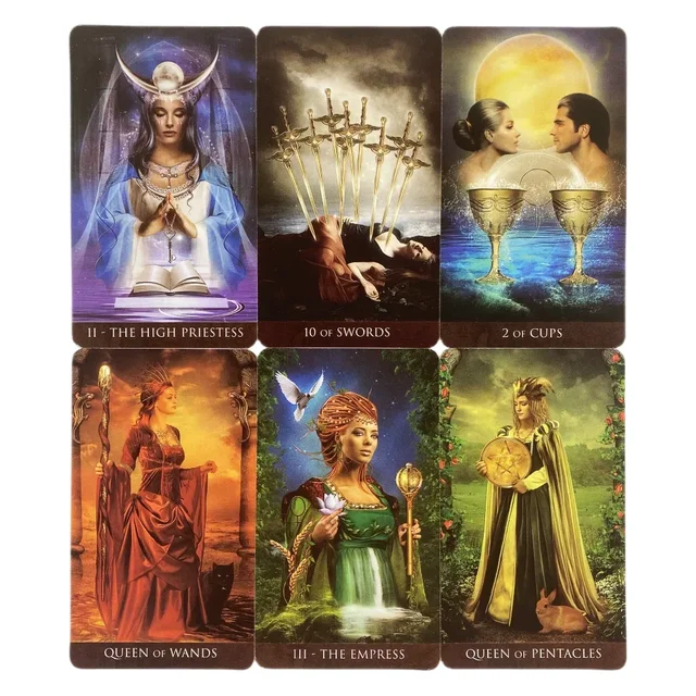 1Pcs Deck Tarot Arcanum Tarot Cards A 78 Deck Oracle English Visions Divination Edition For Party Borad Playing Games Hot Sell 4