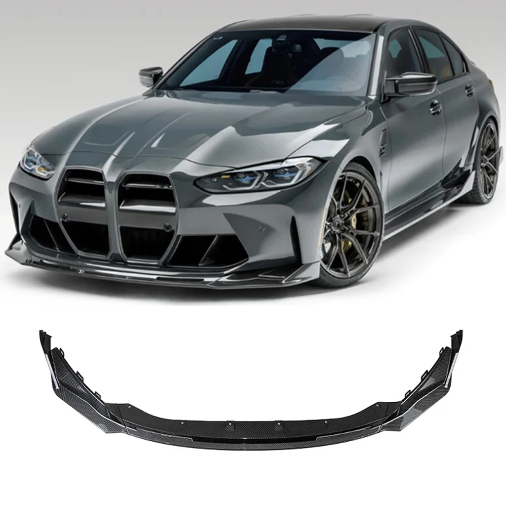 

Сплиттер для переднего бампера BMW M3 G80 M4 G82 2021 2022 2023 +