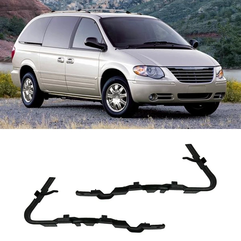

Front Bumper Support Bracket Bumper Retaining Clips For Chrysler Town & Country 05113136AA 05113137AA