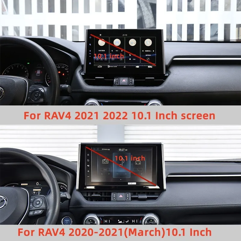 Ÿ RAV4 2020-2022  ޴ ġ, 10.1 ġ ũ Ʈ, 8 ġ ũ ƴ